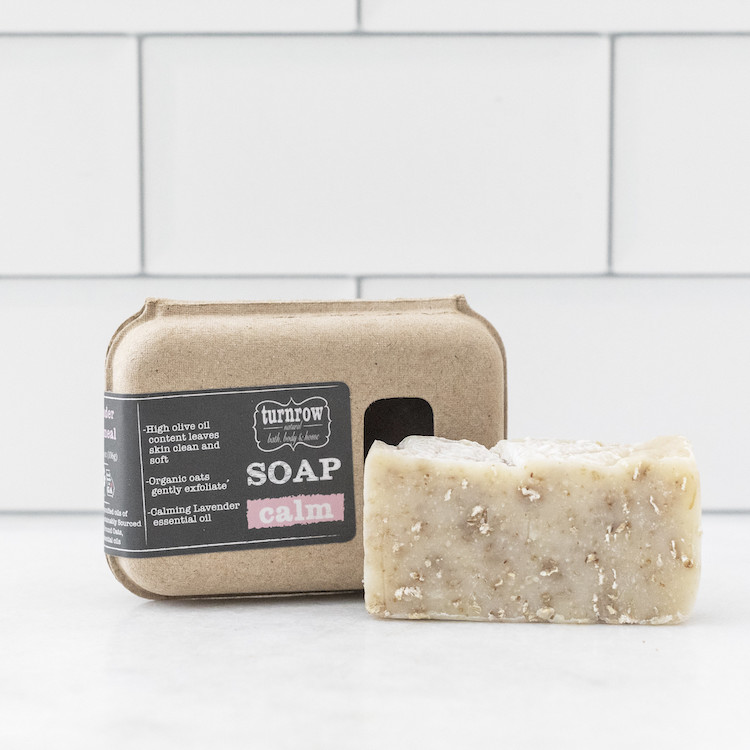 Picture of Turnrow lavender & oatmeal bar soap